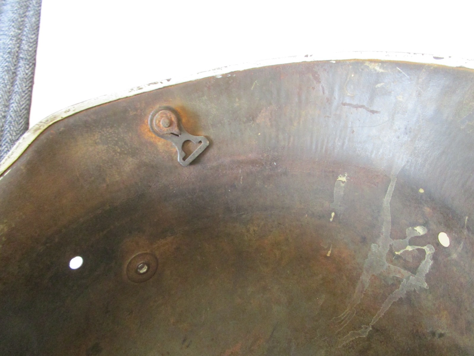 WW2 25th Infantry Souvenir Geman Helmet