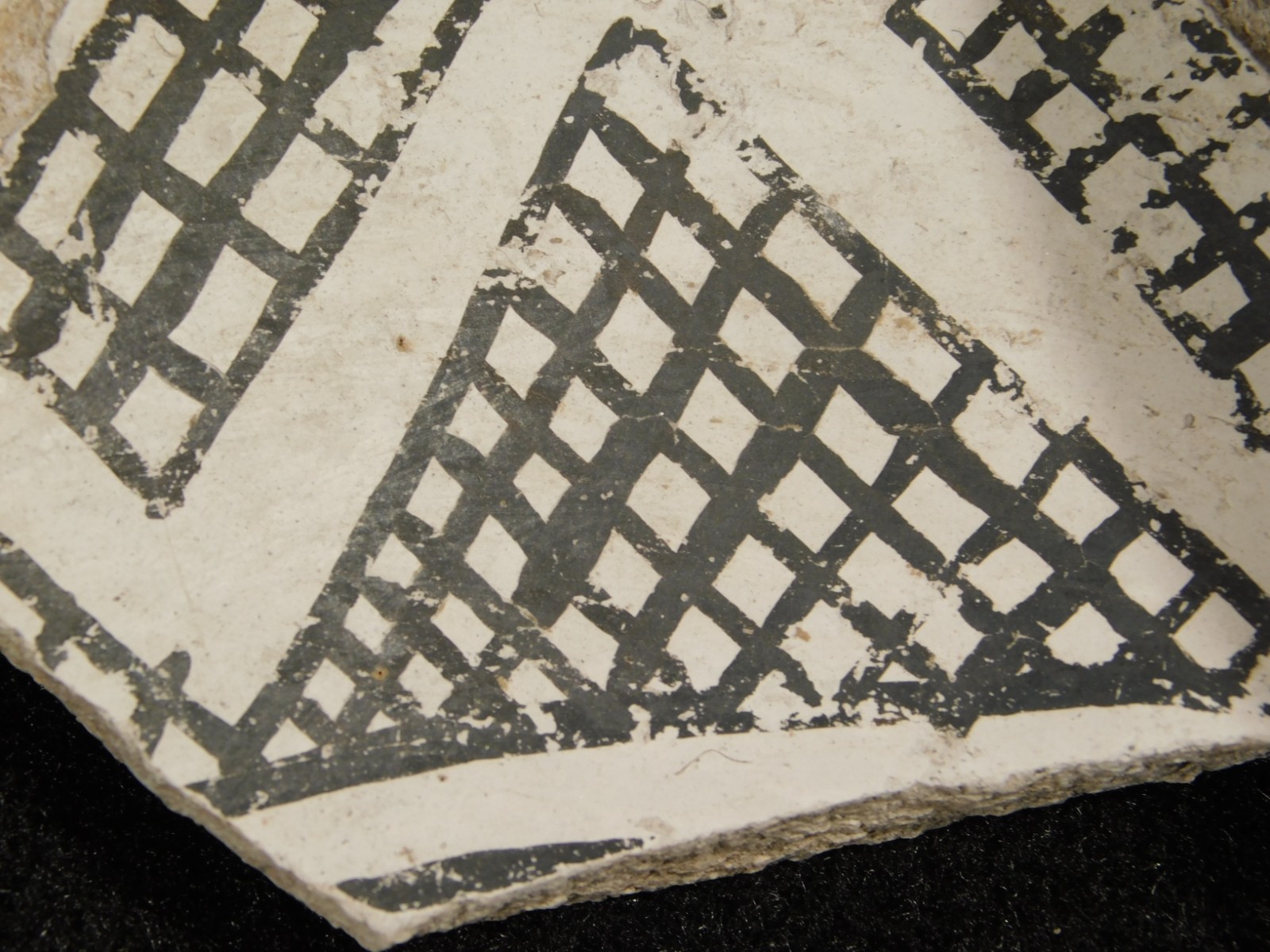 Big Lot! of ANASAZI Pottery Shards or Sherds in Wall Mountable Frame Arizona