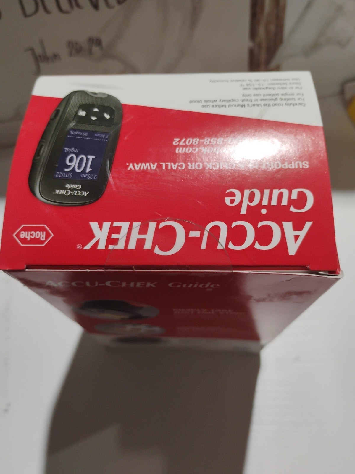 Accu-Chek Guide Blood Glucose Monitoring System Exp 08/04/26