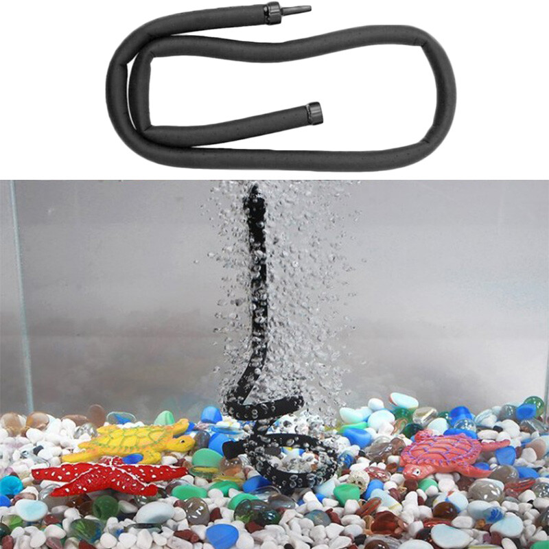 Air Curtain Bubble Wall Diffuser Aerator for Aquarium Fish Tank Air Pump Top New