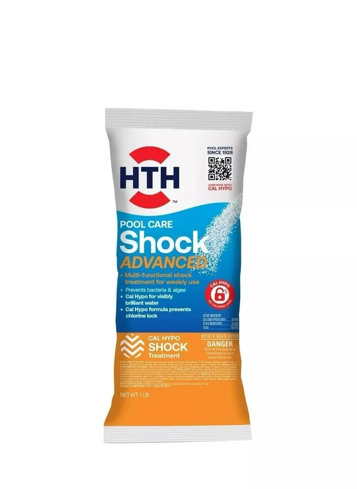 HTH Pool Care Advanced Cleaning for Swimming Pools, 1 lbs - Treats 13,500 Gallon