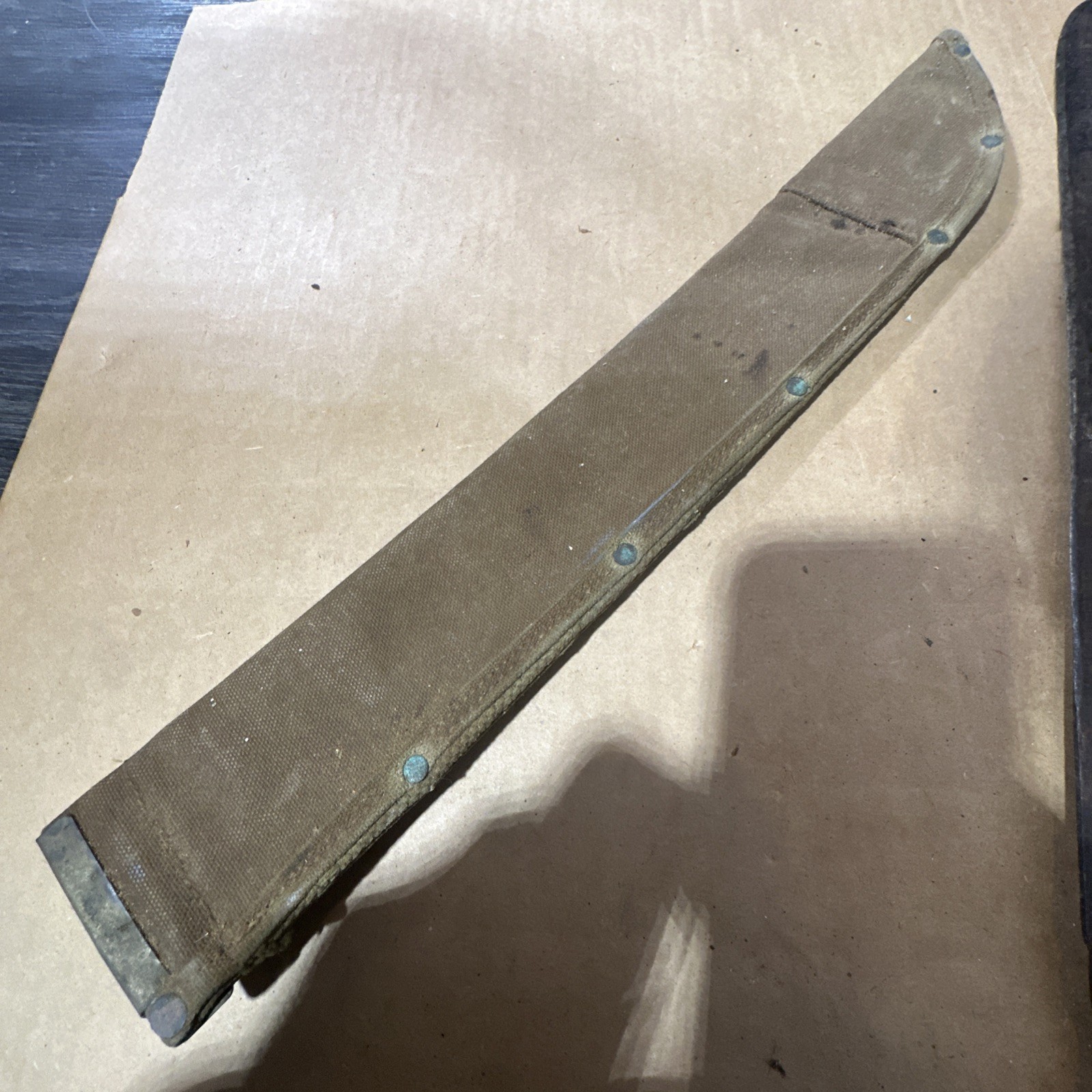 Vintage Machete by Martin Made in Belgium US WWII Military 23"