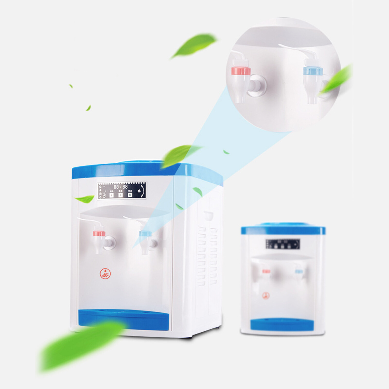 Loading Small Water Cooler Dispenser 5 Gallon Cold and Hot Water Dispenser Top