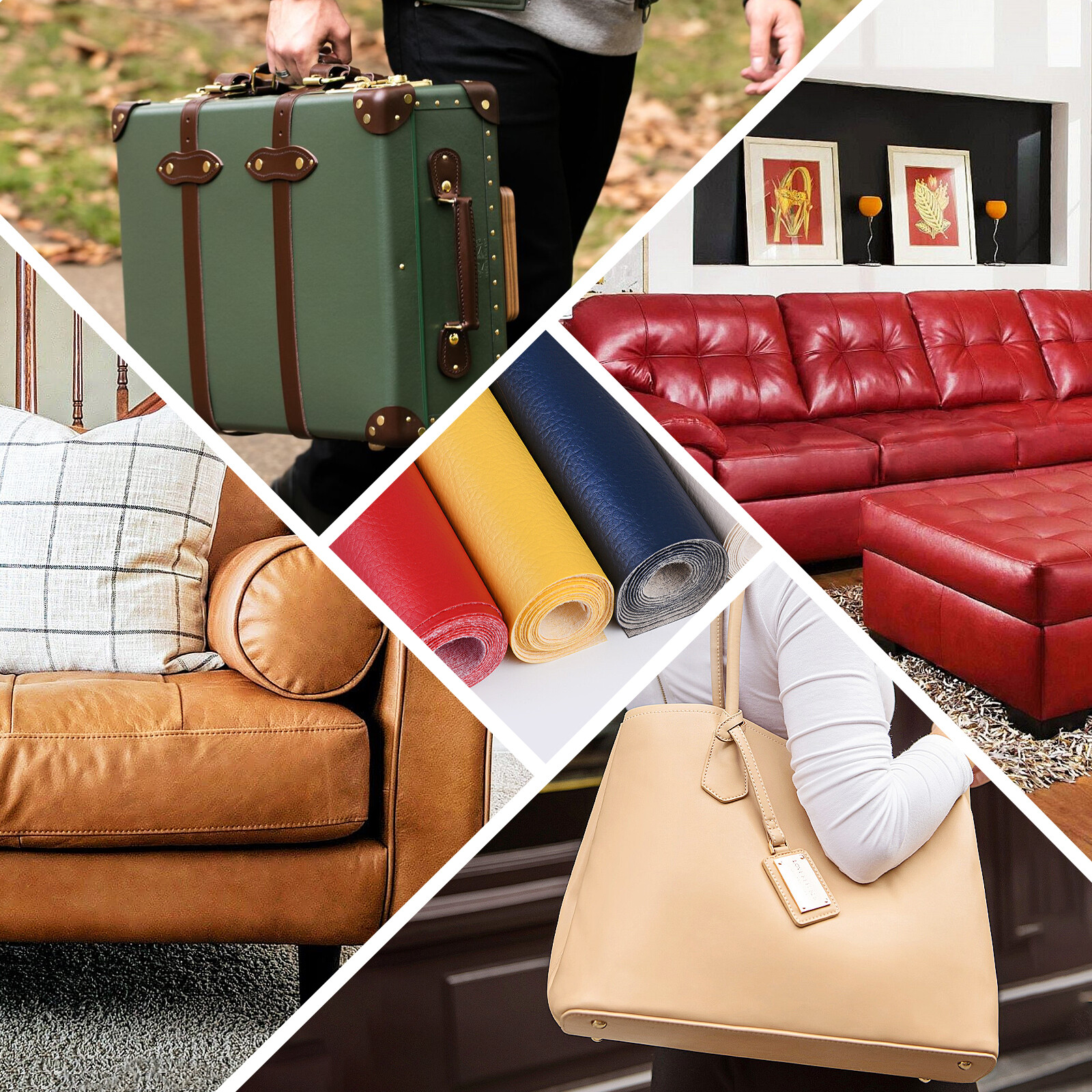 Marine Vinyl Fabric Faux Leather Boat Auto Furniture Upholstery Repair 54" Wide