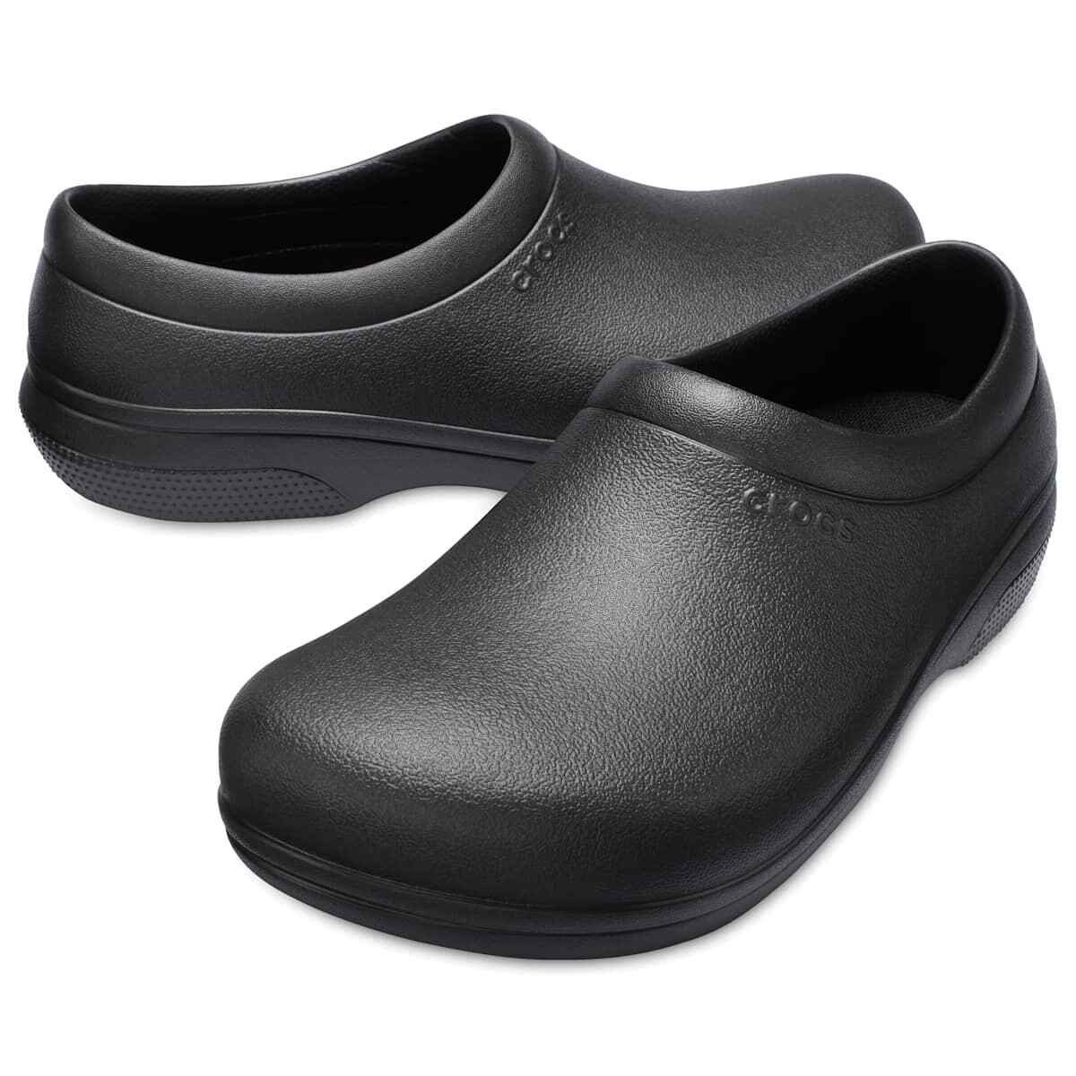 Crocs Slip Resistant Shoes - On The Clock Clogs, Nurse Shoes, Chef Shoes