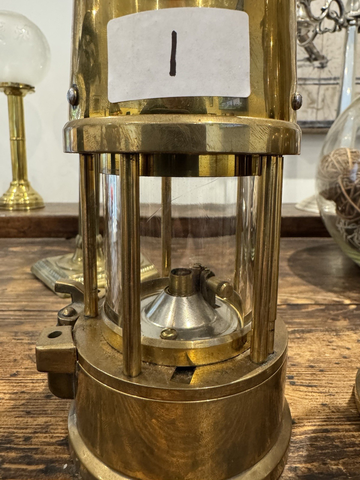 3 X Almost Identical Eccles Safety Lamps by The Protector Lamp Lighting Type 6