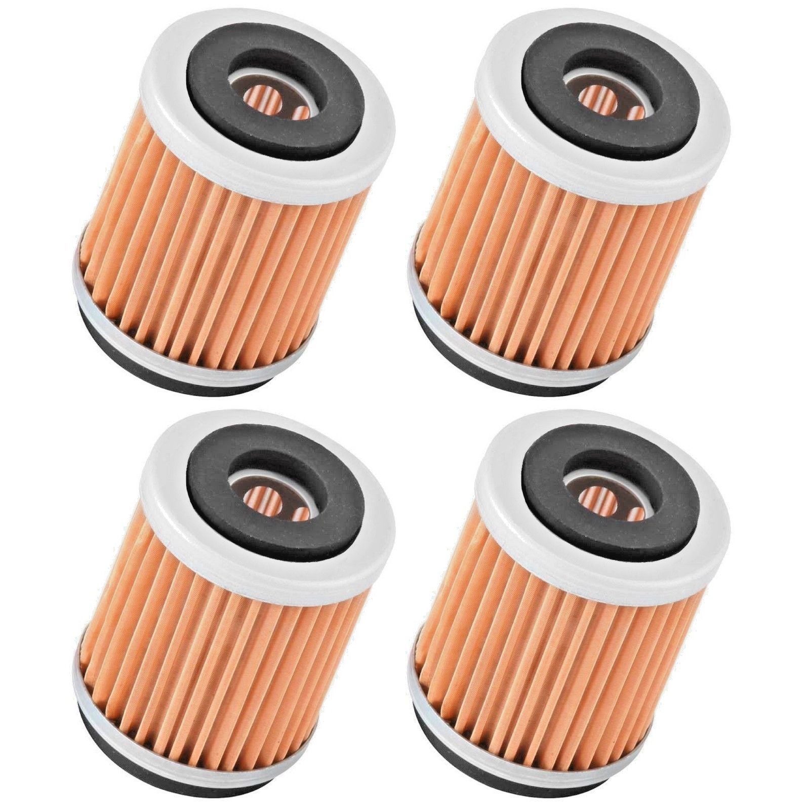 4-Pack Individual Box Oil Filter Filters for 87-13 Yamaha Raptor 350 Warrior 350