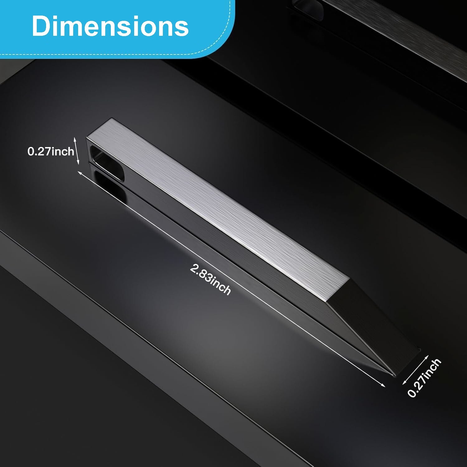 EDC Stainless Steel Pry Bar 2 Pack - Heavy Duty Mighty & Mini Keychain Prybar