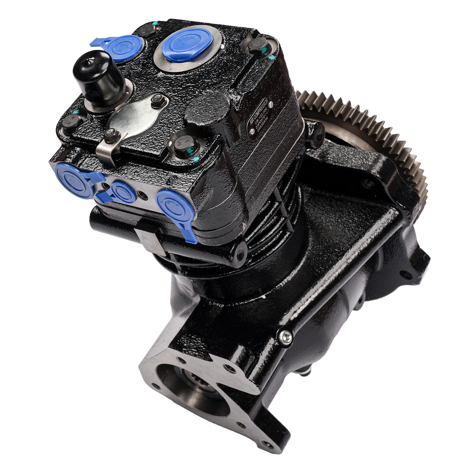 Air Brake Compressor For Detroit Series 60 14L R23535534, HDX 5018485X, 5016614