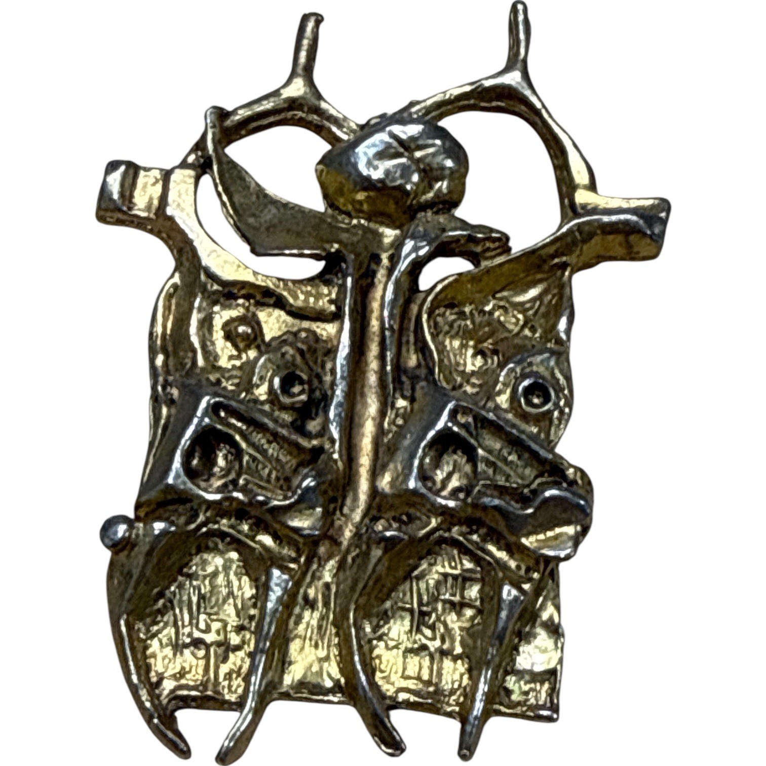 Igael Tumarkin “Prisoner of Conscience” Signed Brutalist Wearable Sculpture