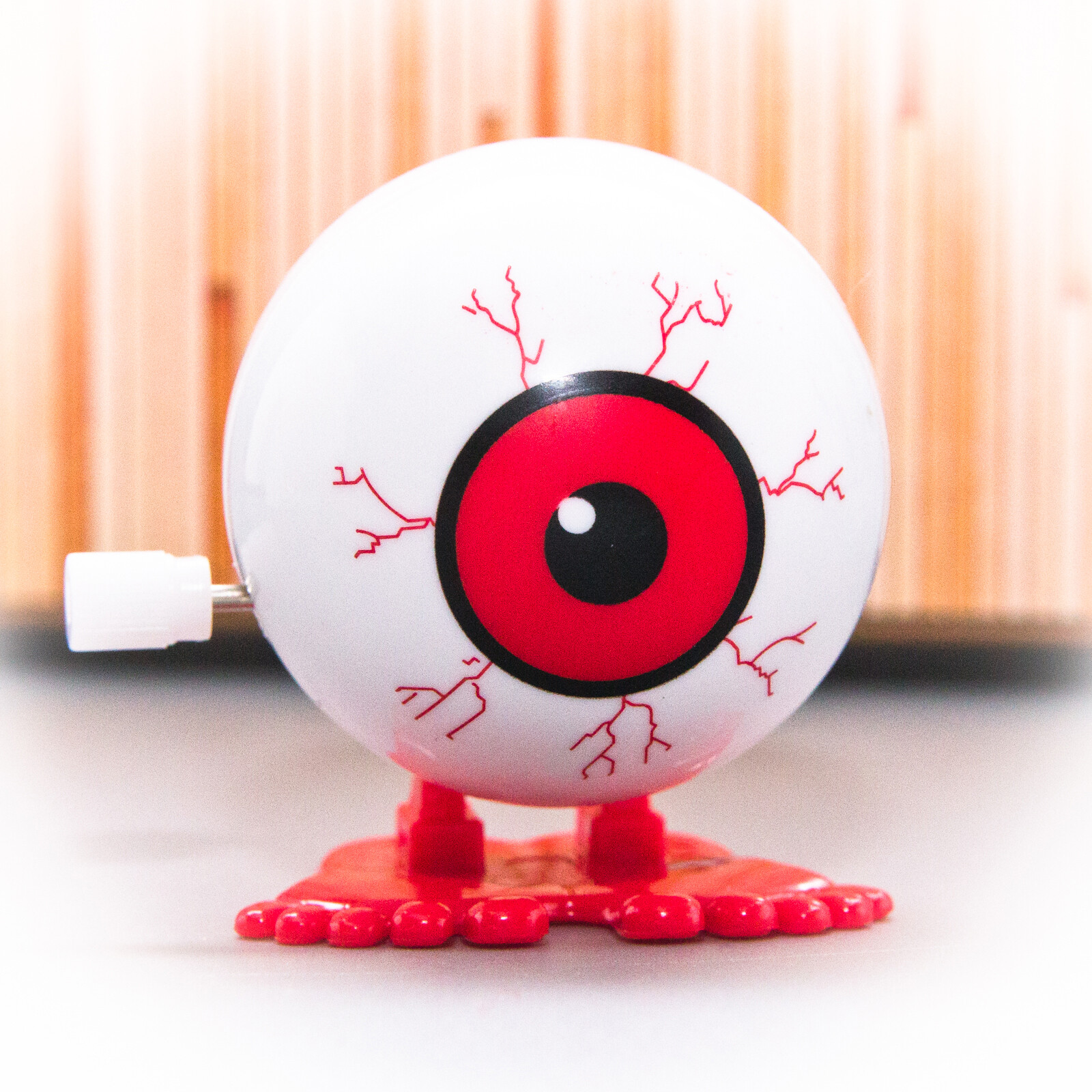 1 Replacement Wind-Up EYE BALL Toy ONLY for Vtg 1980 TOMY Strolling Bowling Game