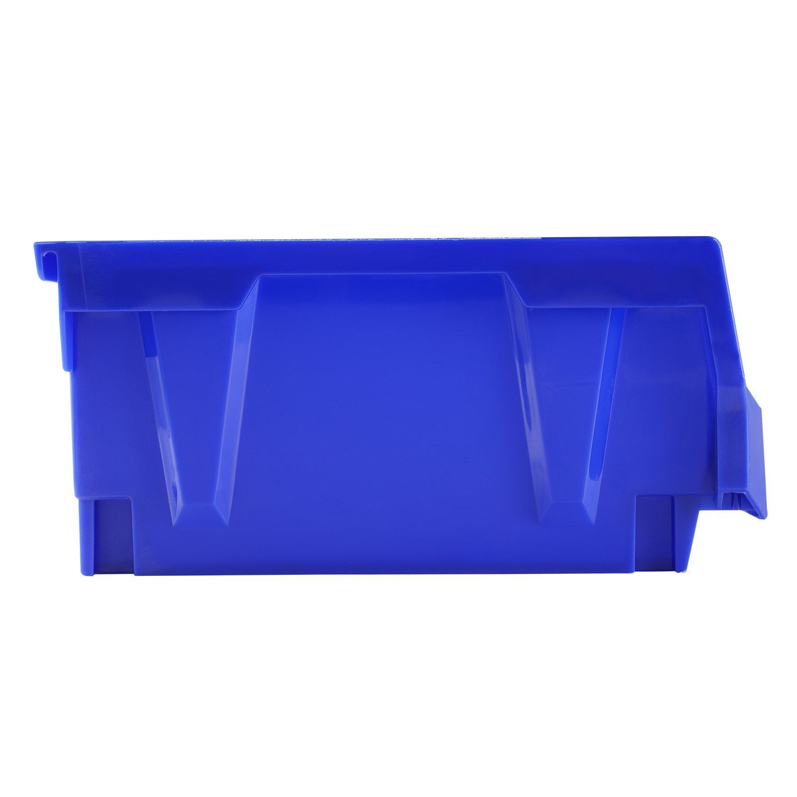 6-Pack 11'' x 11'' x 5'' Hanging Stackable Plastic Storage Organizer Bin