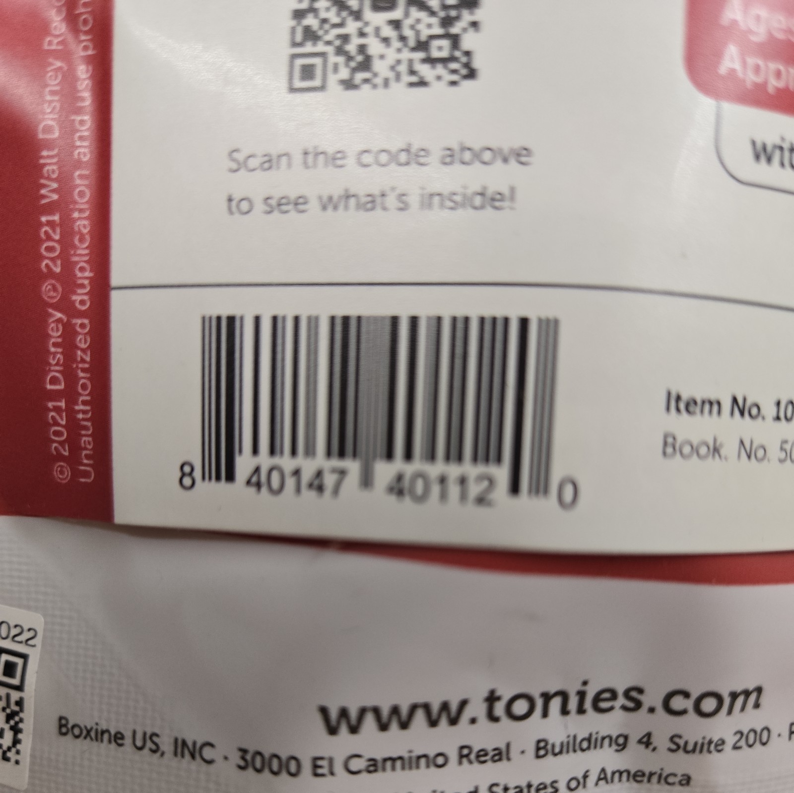 Disney Minnie Mouse tonie Figure for toniebox Tonies Brand New Sealed MINNIE