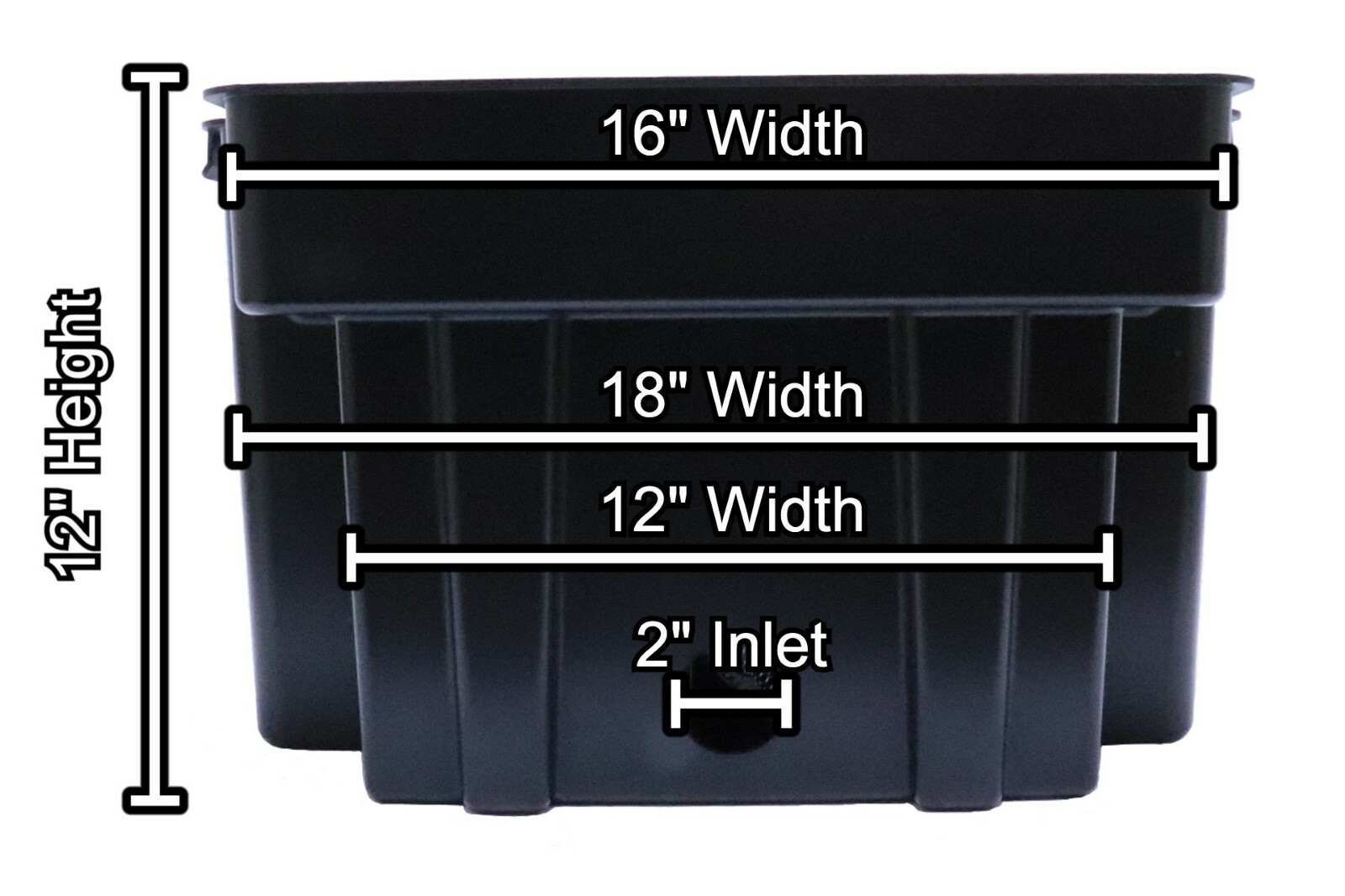 Anjon APF-16 ProFalls Waterfall Spillway and Biofilter for Ponds - 16" Weir