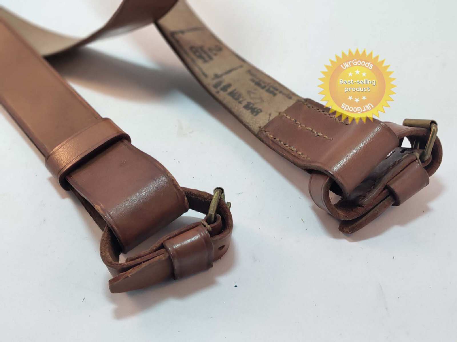Mosin Nagant Rifle Carry Sling Rare Dated Leather Original Soviet USSR Germany