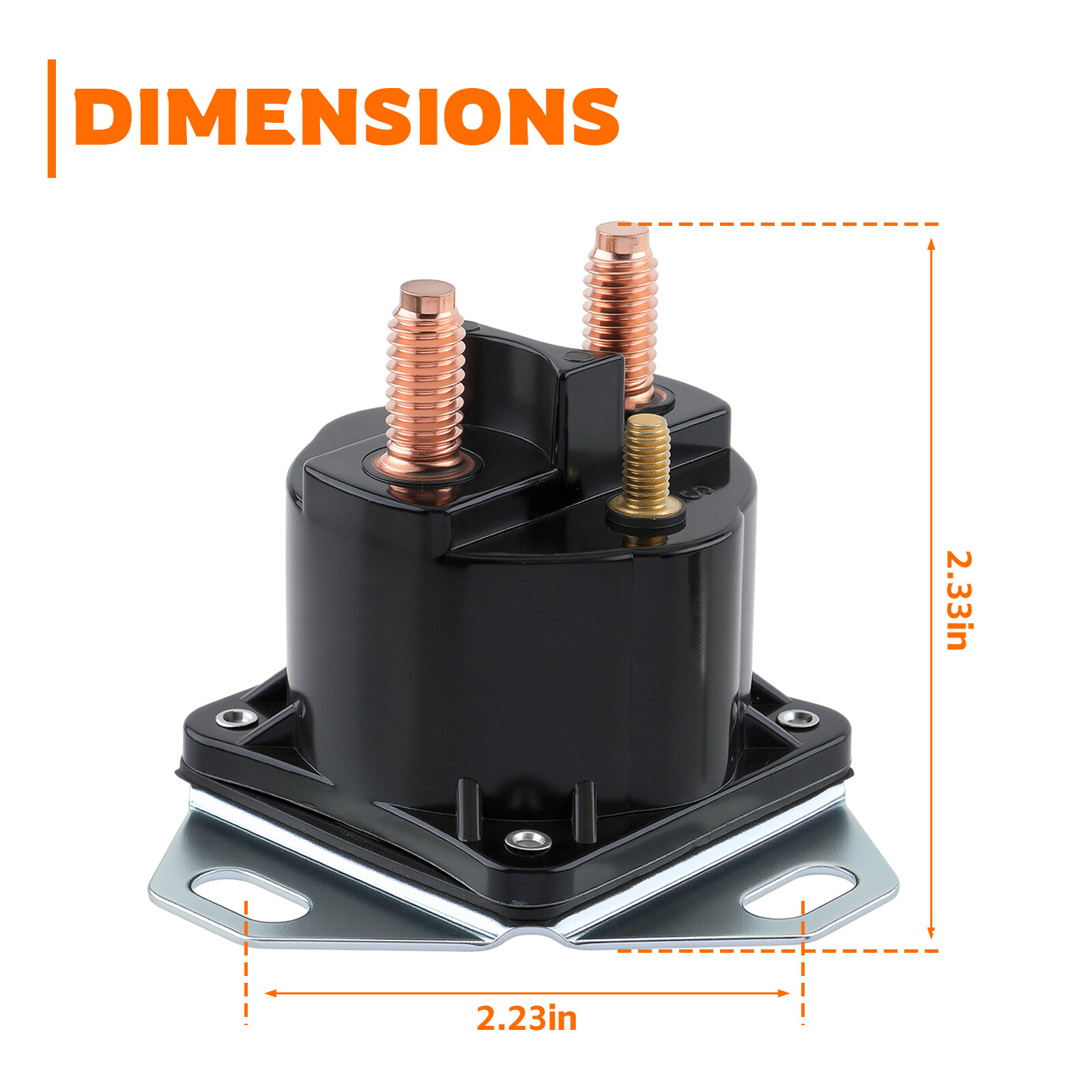 Replace Motorcraft SW1951-C 12V Starter Solenoid Relay for Ford Lincoln Mercury
