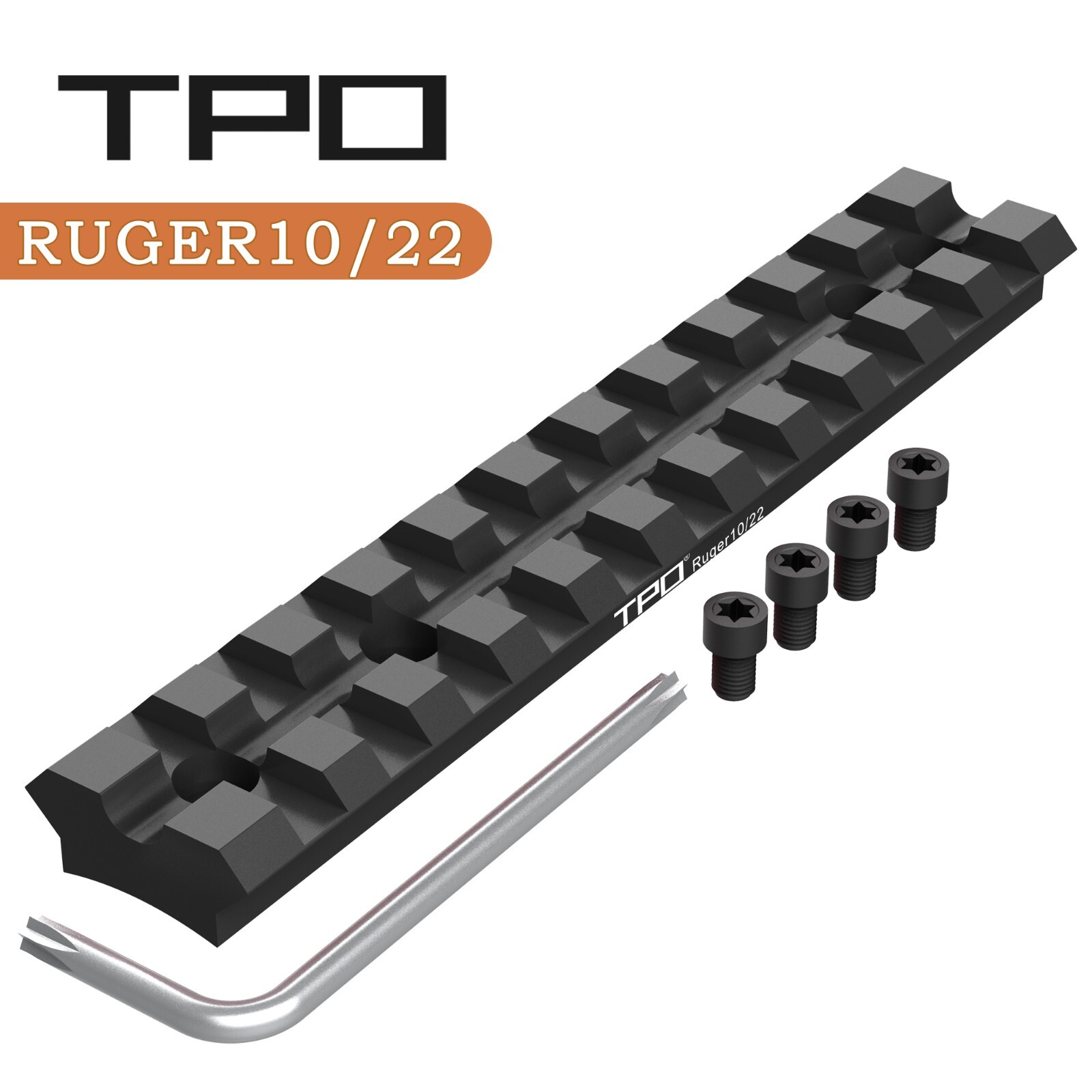 Picatinny Rail Mount for Ruger 10/22 with 11 Slots for Red Dots Mounting Scopes
