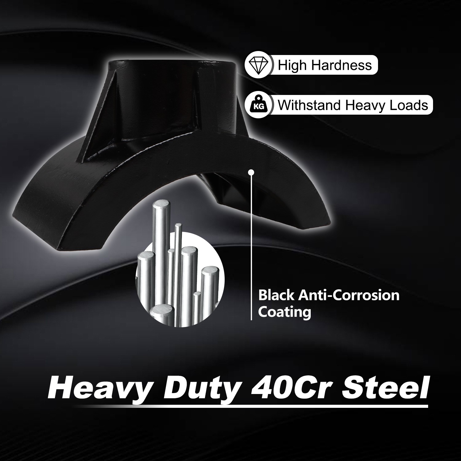 2-in-1 Bottle Jack Axle Adapter Lifting Saddle for 12-ton 20-ton Bottle Jacks