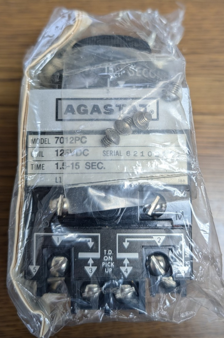 Agastat 7012PC Timing Relay