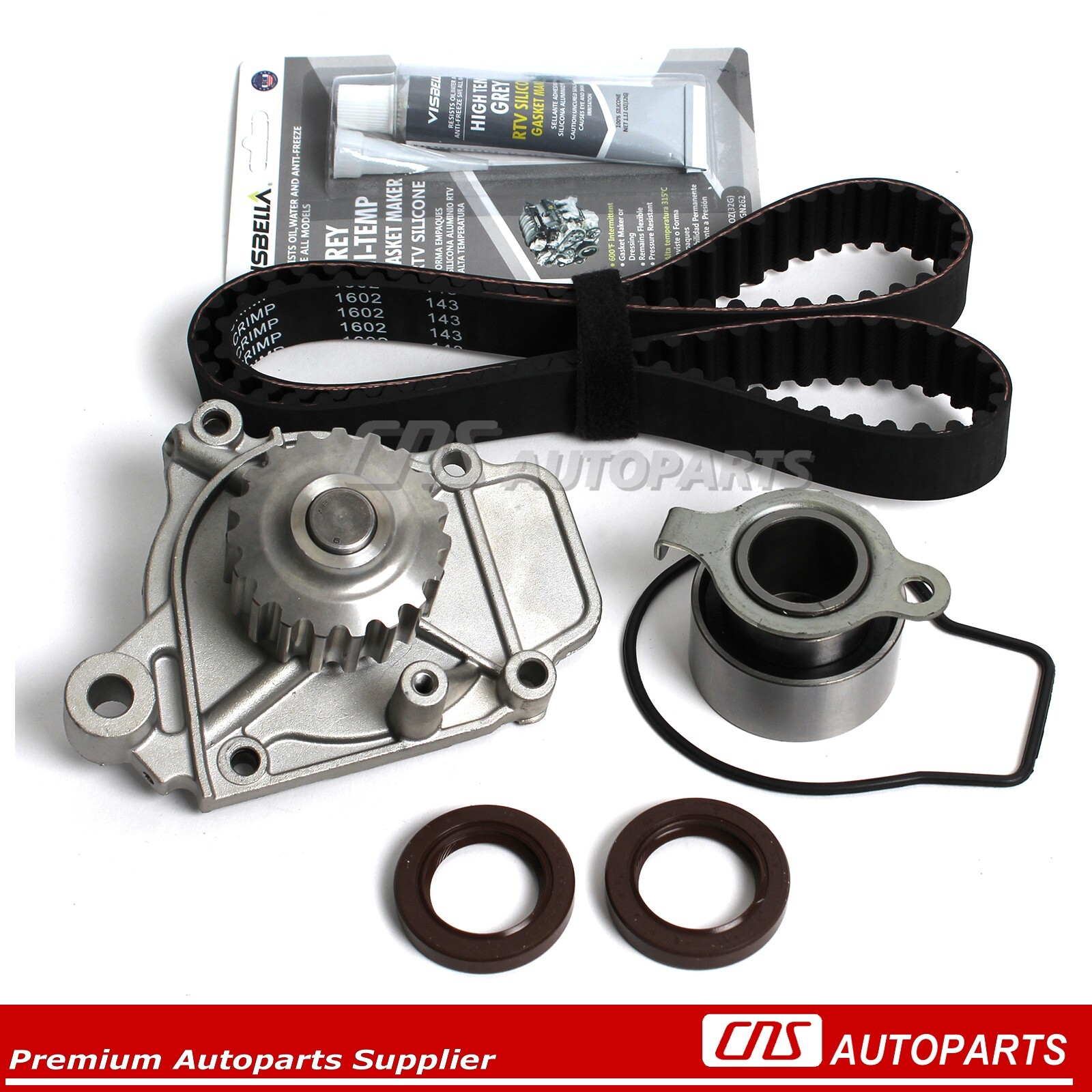 Timing Belt Water Pump Kit Fit 1988-95 Honda Civic Del Sol 1.5L SOHC D15B2/B7