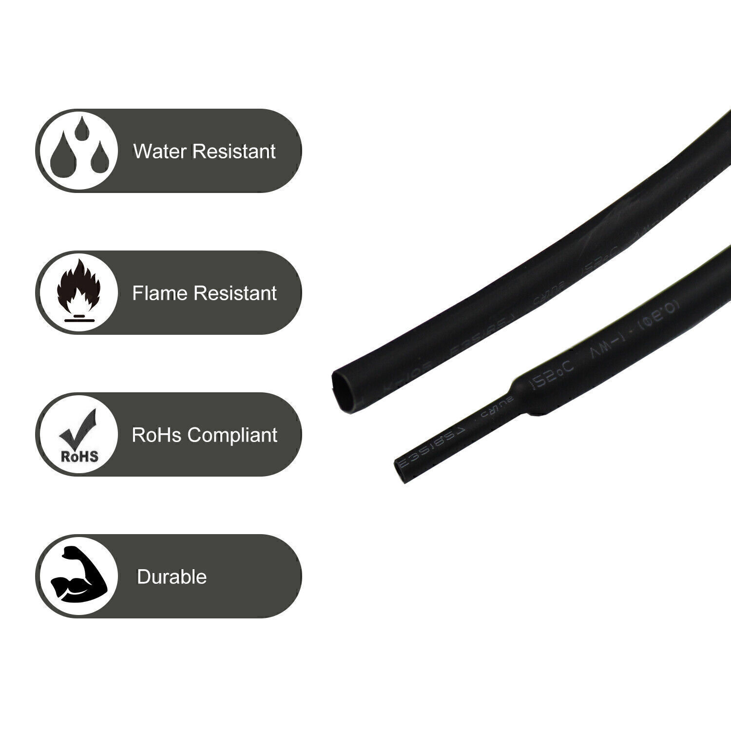 Heat Shrink Tubing 3:1 4:1 Ratio Marine Wire Wrap Insulation Cable Sleeve Tube