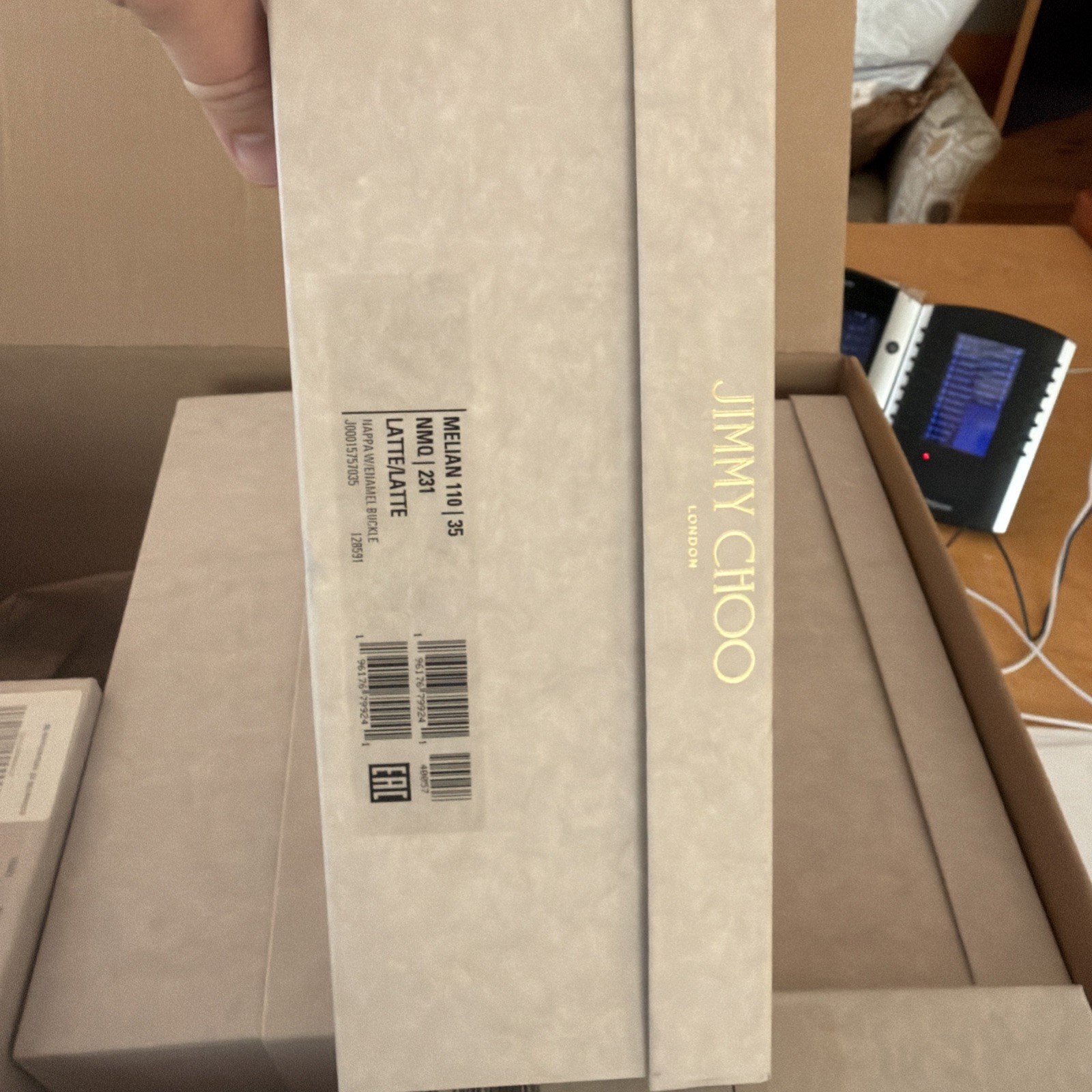 Jimmy Choo Shoes Boxes 6 Assorted Empty Boxes