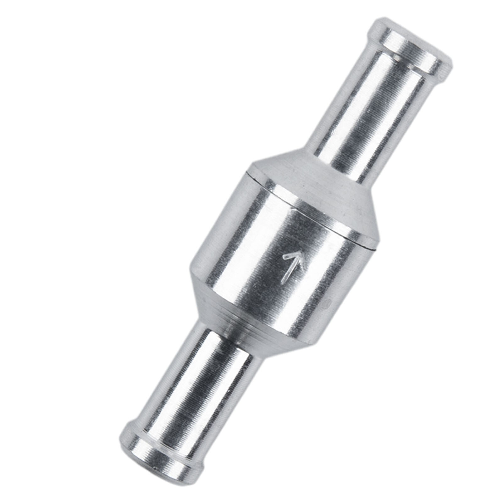 2x 6mm Inline One-way Non-return Check Valve Auminium Fuel Water Gas Air Vacuum
