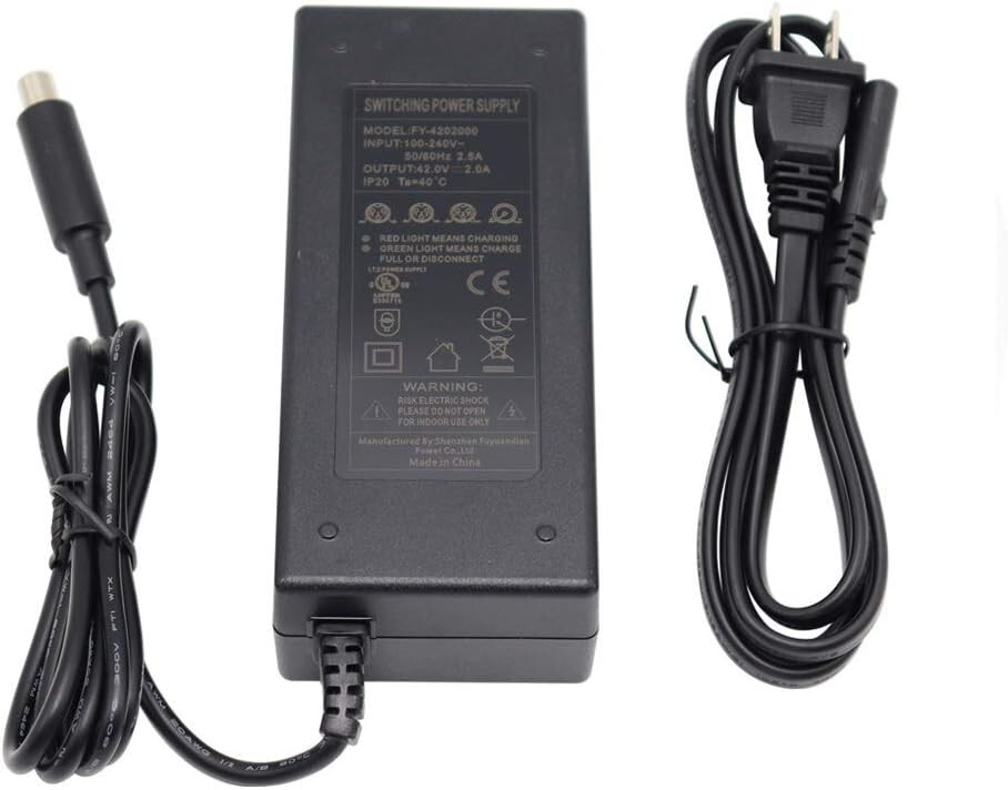 42V Adapter Charger for AOVOPRO Electric Scooter M365 350W Pro