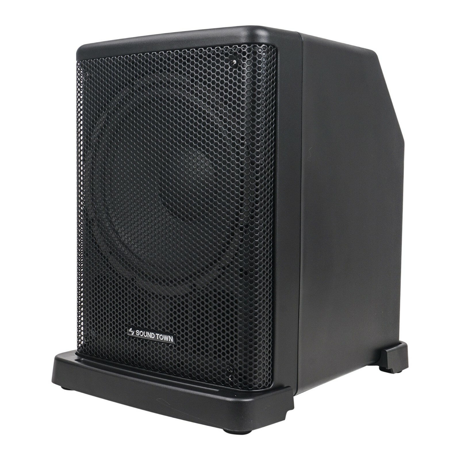 Sound Town Portable Column PA System with 12" Powered Sub, Bluetooth CARPO-L2