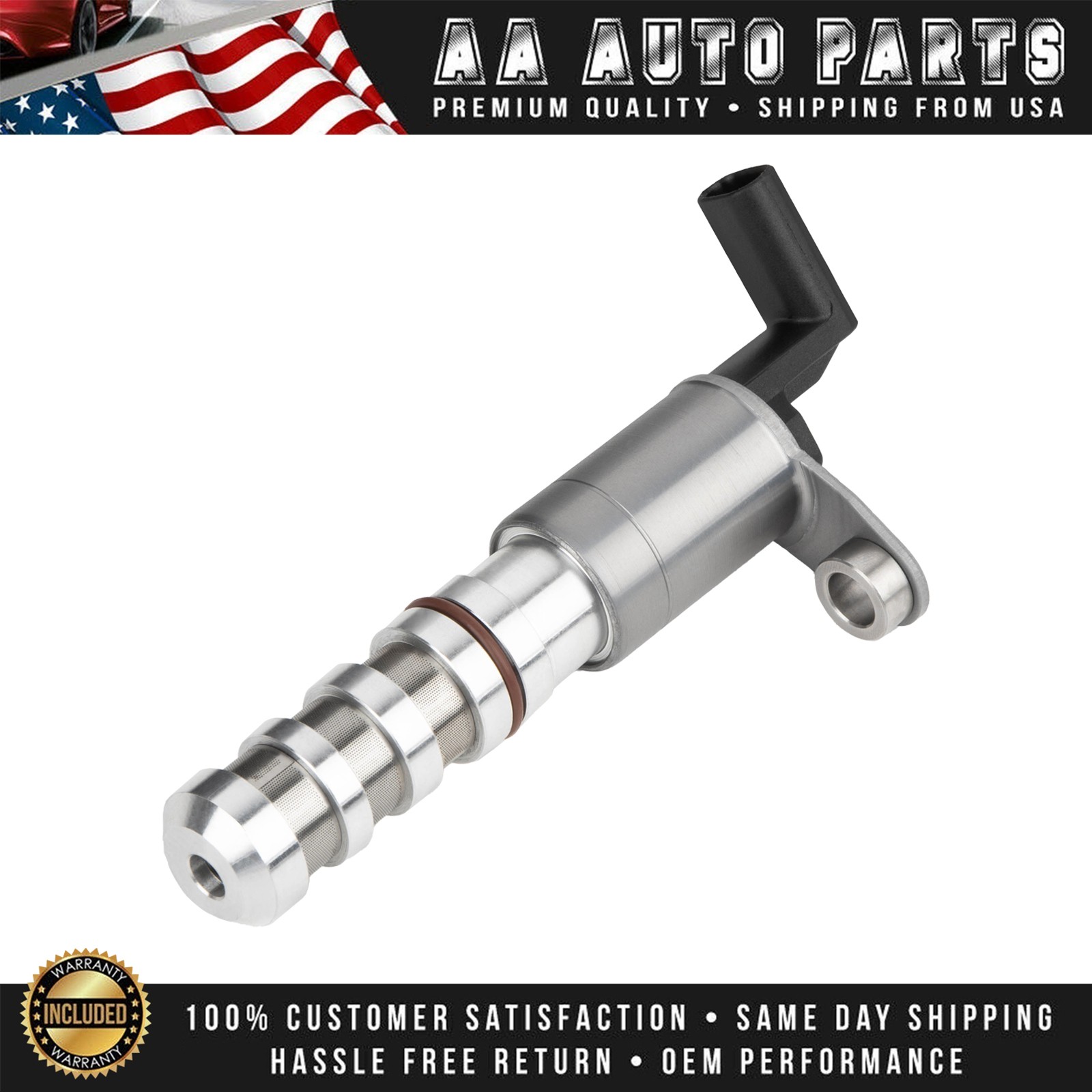 2PCS Engine Variable Valve Timing Solenoid for Buick Cadillac Chevy GMC 12671336