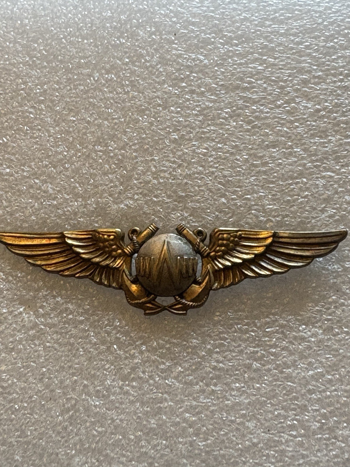 WWII USN Radar Observer’s Badge-FS-DS-MP-RL-PB-MM-sterl by H&H-0.4 oz