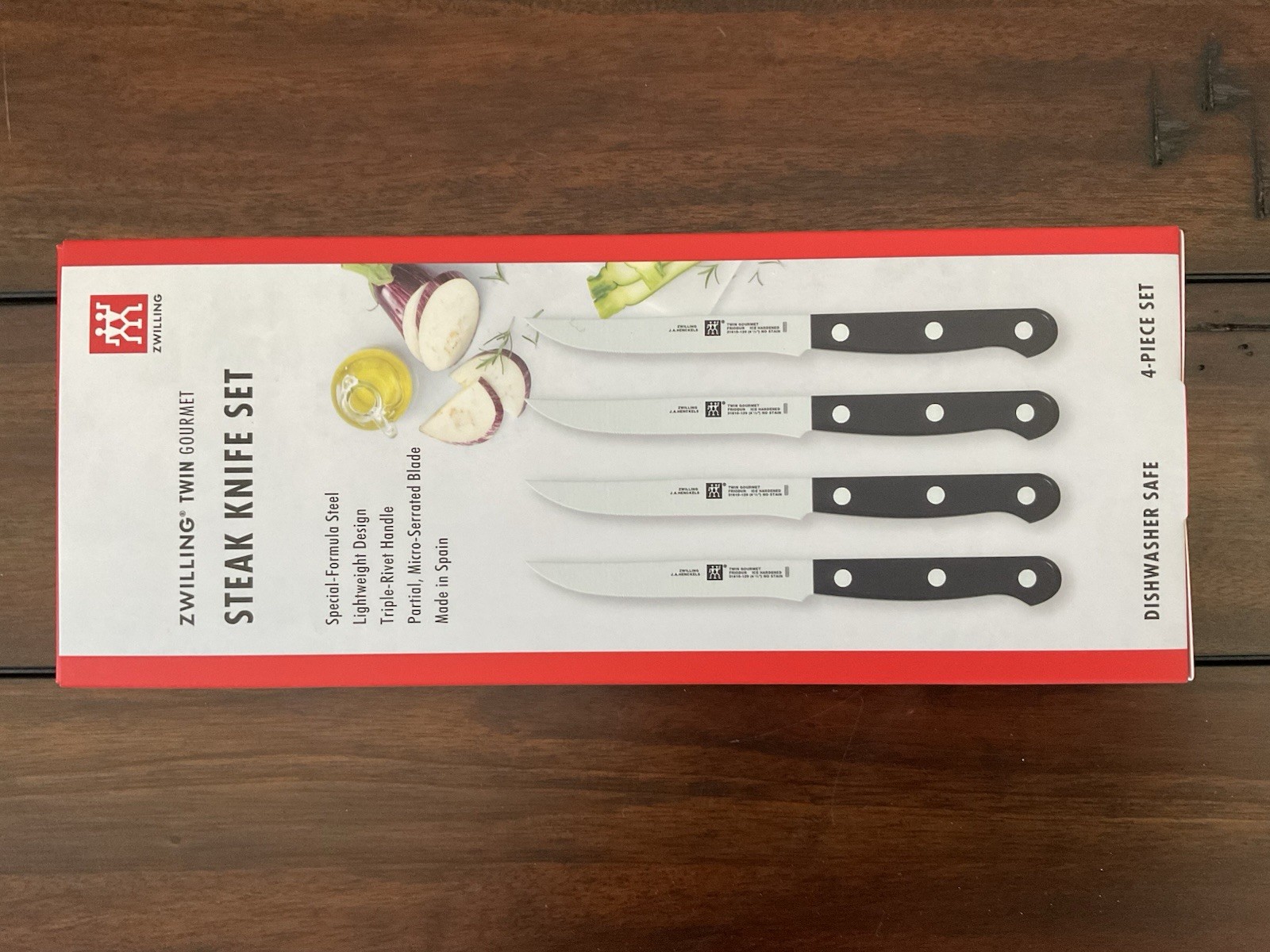 ZWILLING TWIN Gourmet Steak Knives Set of 4