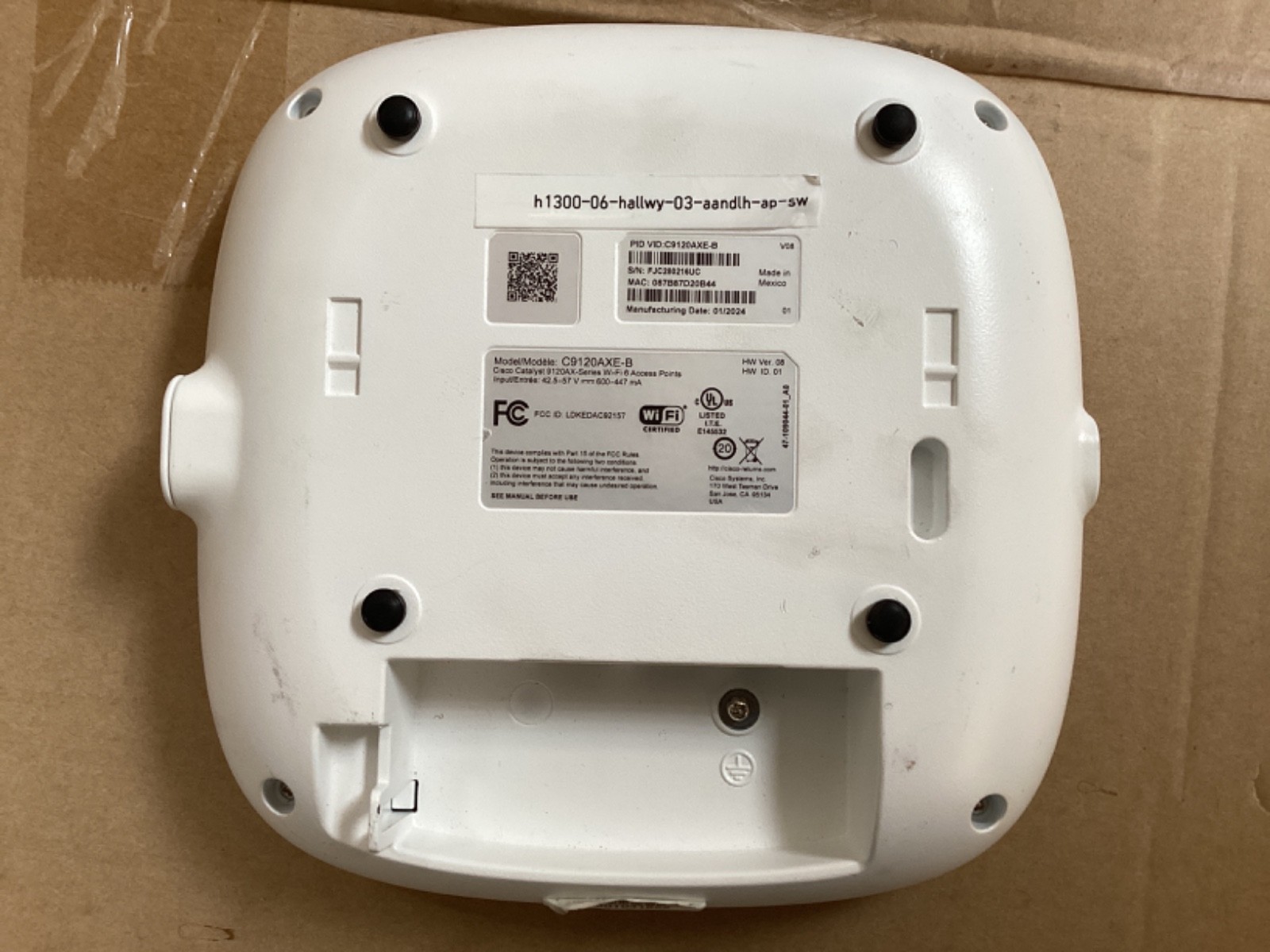 Cisco C9120AXE-B Catalyst 9120AX Series Outdoor Access Point Base Only Free Ship