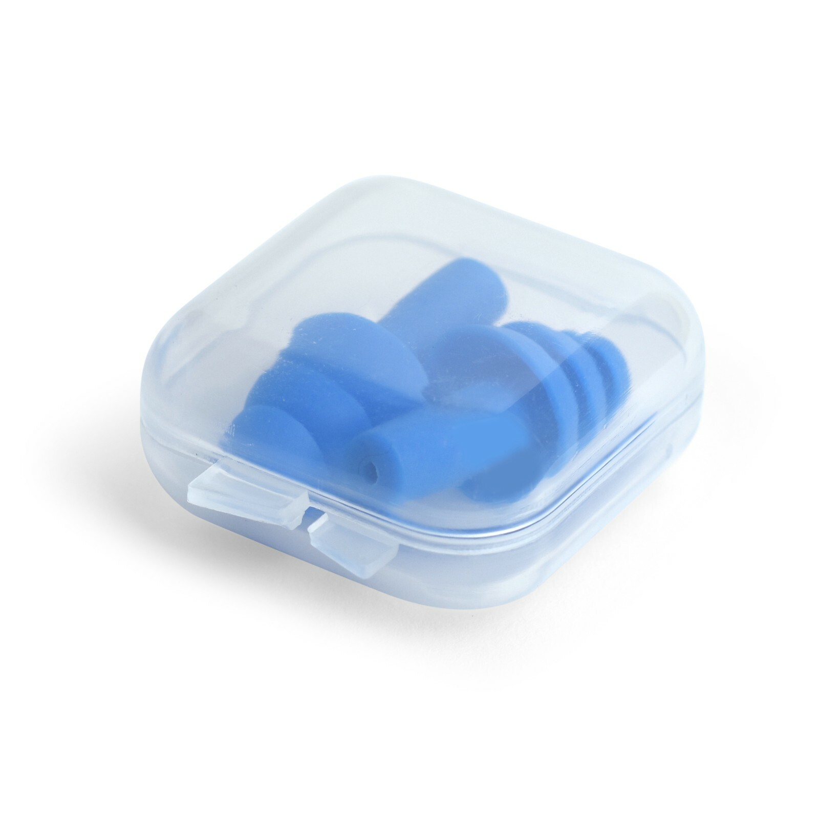 10 Pair Silicone Ear Plugs in Plastic Cases NRR 28dB Soft Reusable Waterproof