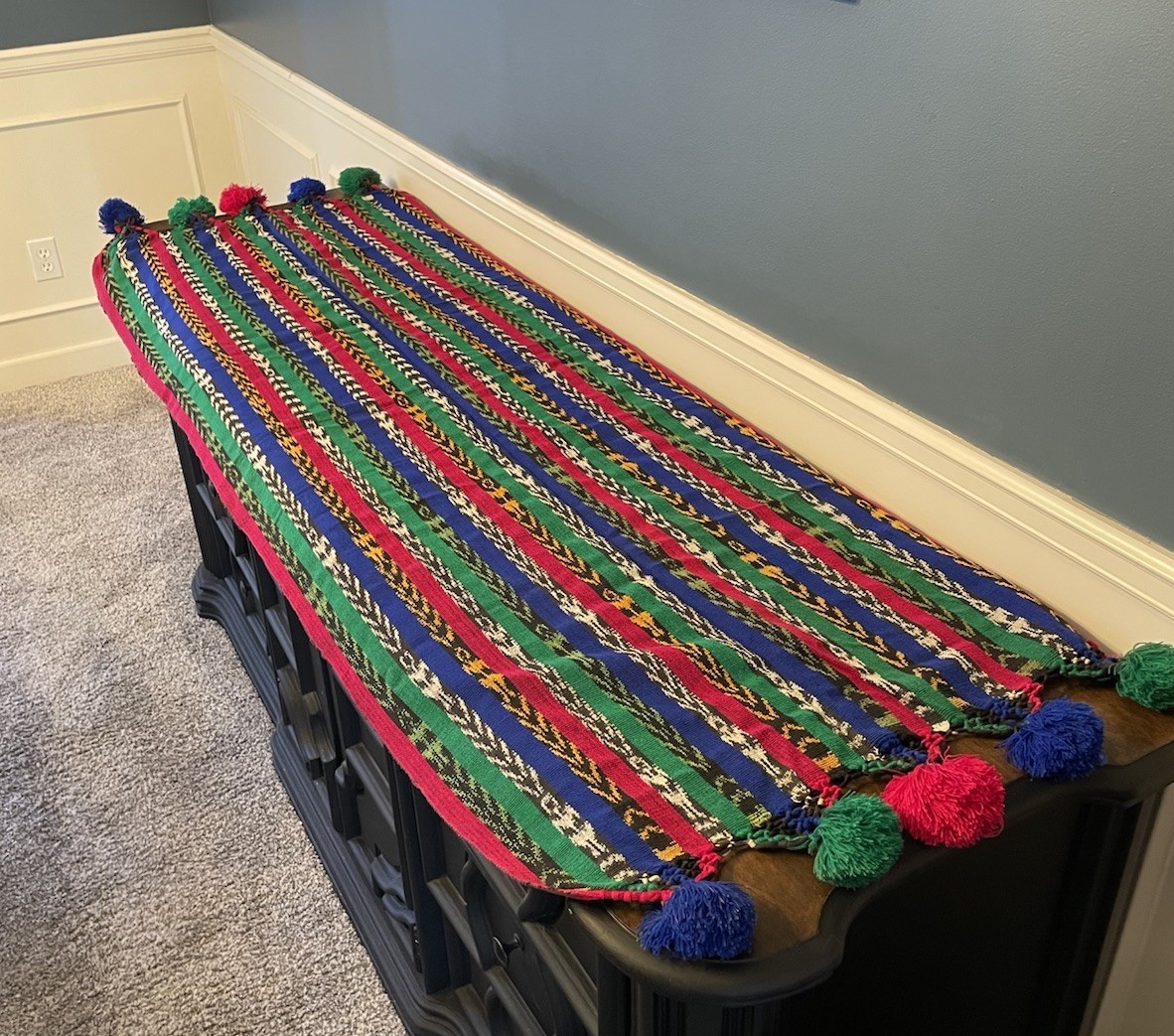 Mexican Table Runner 65” x 26 1/2”  Free Shipping