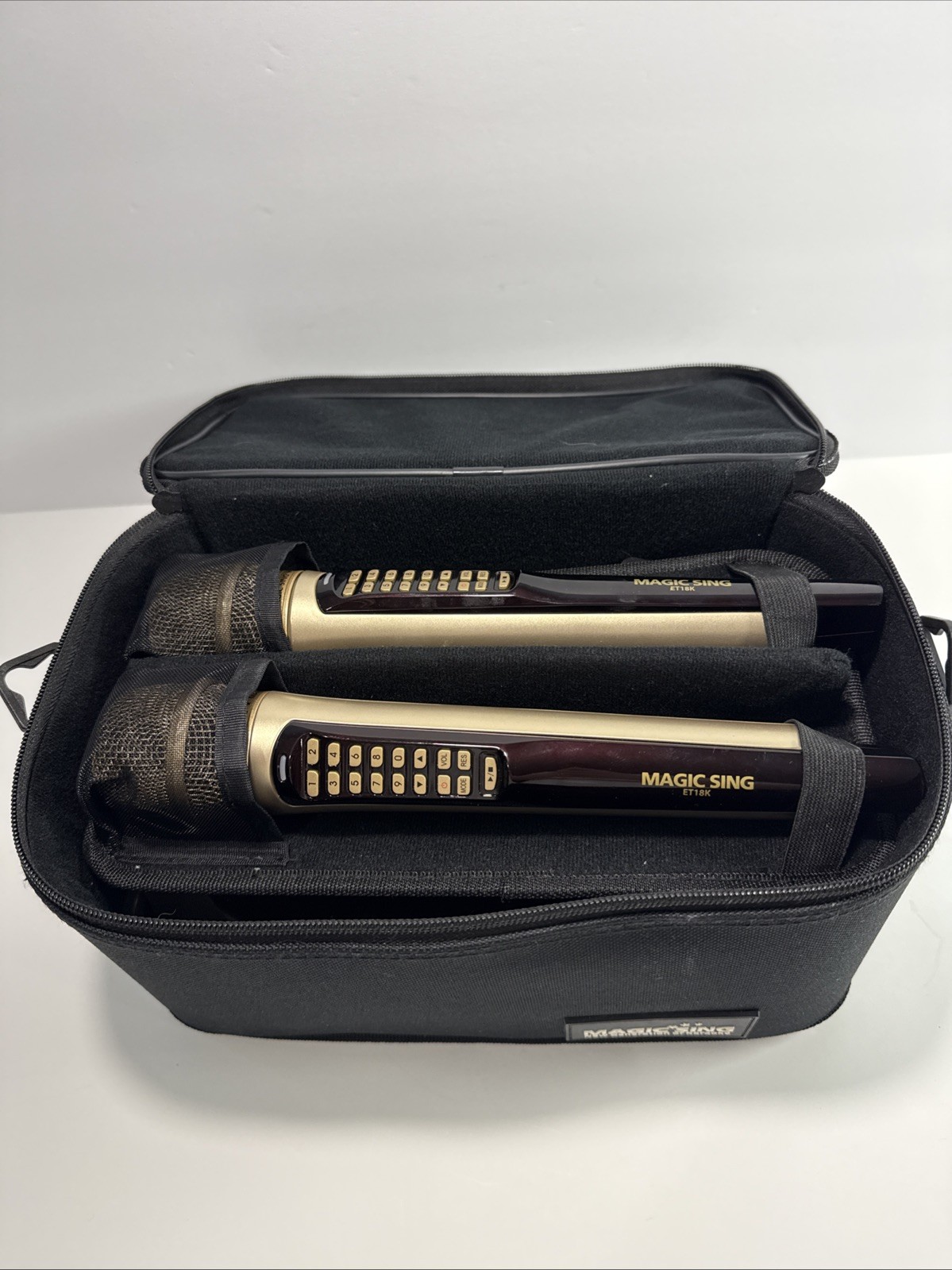 Magic Sing ET18K Karaoke w/2 Wireless Mics, Rom Discs , Dock & HDMI up Scaler