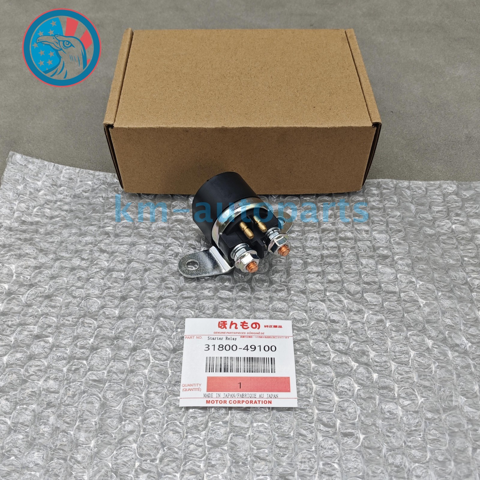 New New Caltric Starter Solenoid Relay For Suzuki 31800-30B00 31800-49100 US