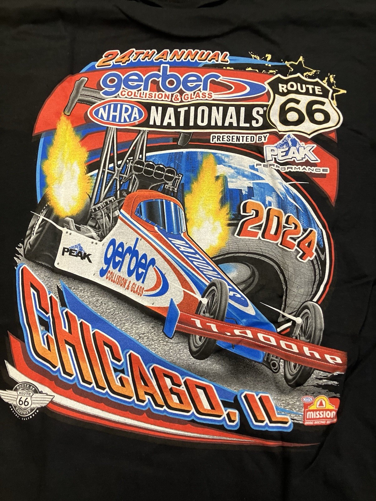 MIXED BOX OF 40 NHRA DRAG RACING CLASSIC DRIVER/ EVENT SHIRTS ALL SIZE XL