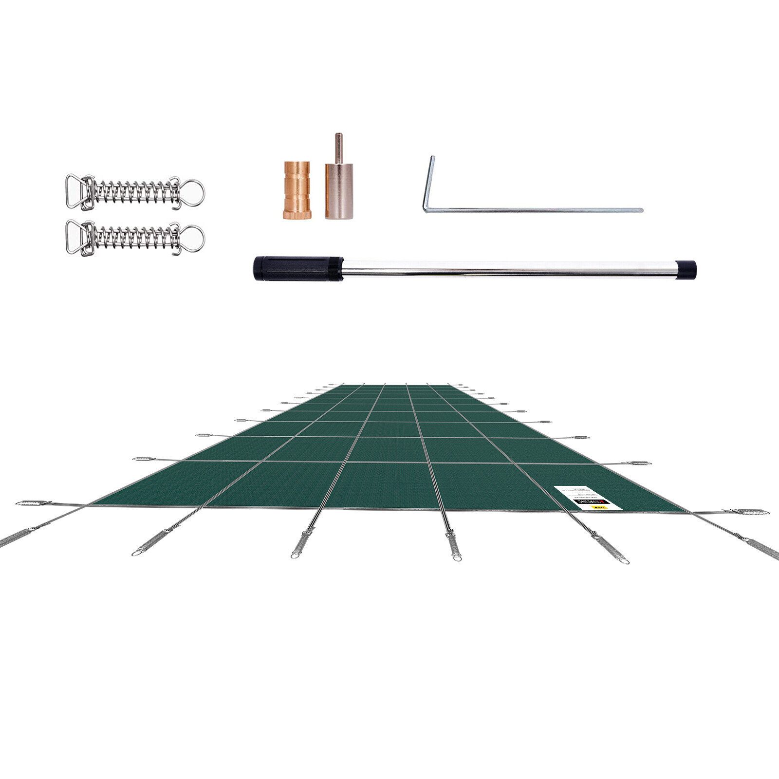 VEVOR 20x38 ft Pool Safety Cover Rectangular Inground Swimming Pool Winter Cover