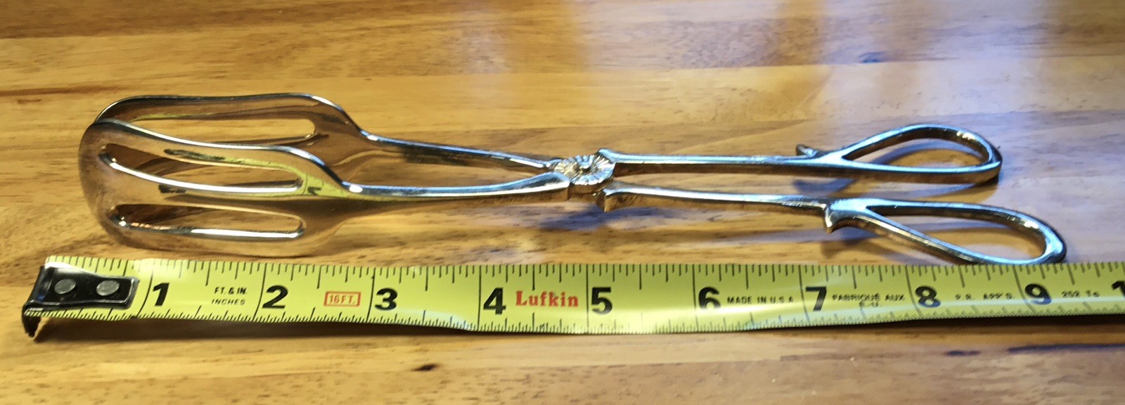 Vintage Silverplate Serving Tongs
