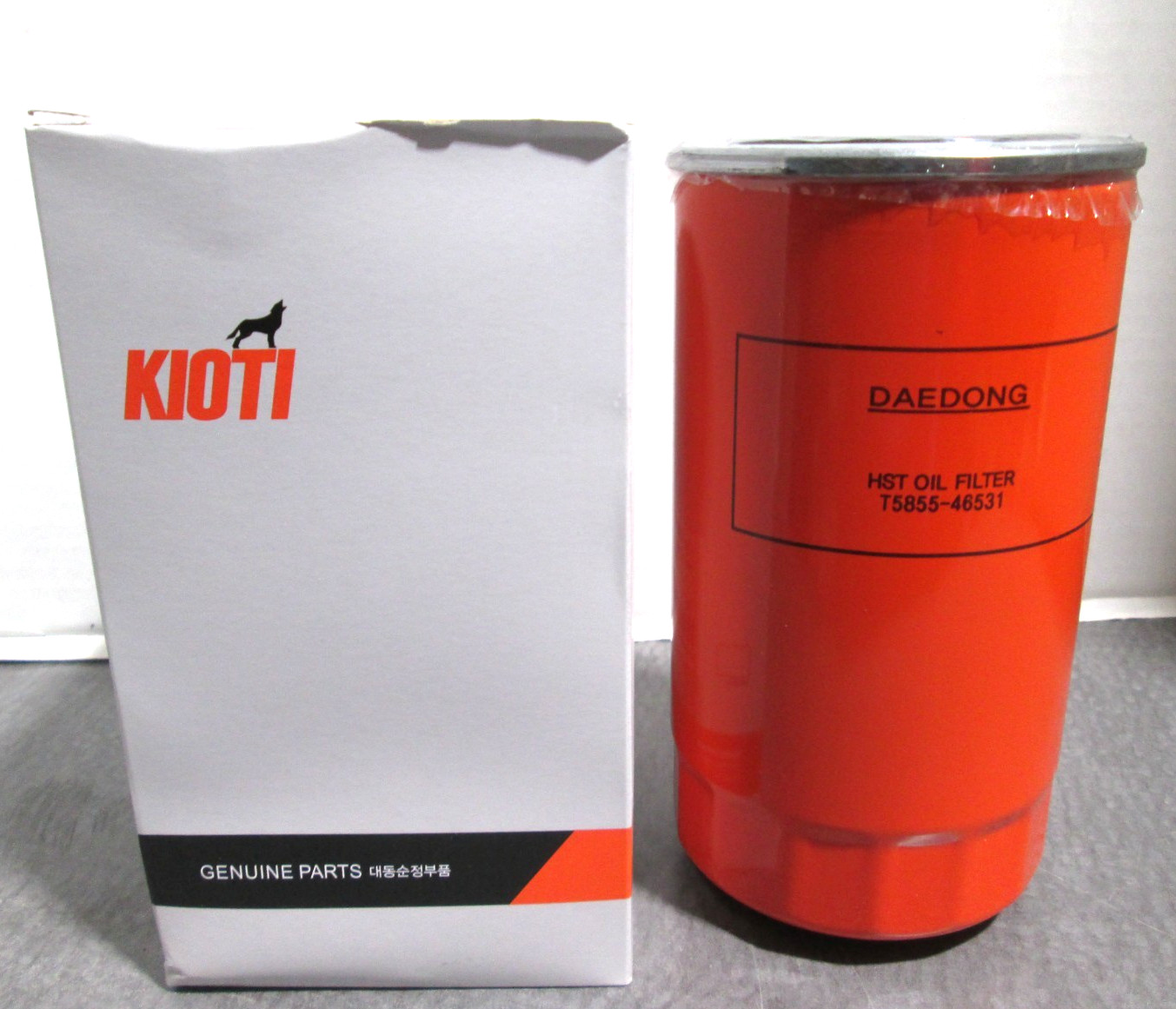 KIOTI HST HYD. Filter T5855-46531 for some CK, CX Tractors NEW OEM FREE SHIPPING