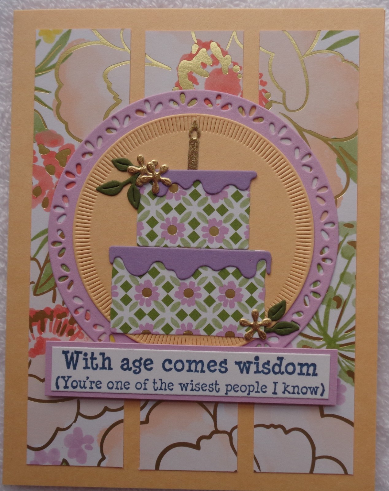 Stampin Up! Card Kit FUNNY BIRTHDAY Pretty Cake & Floral LOVELY & BEAUTIFUL dsp