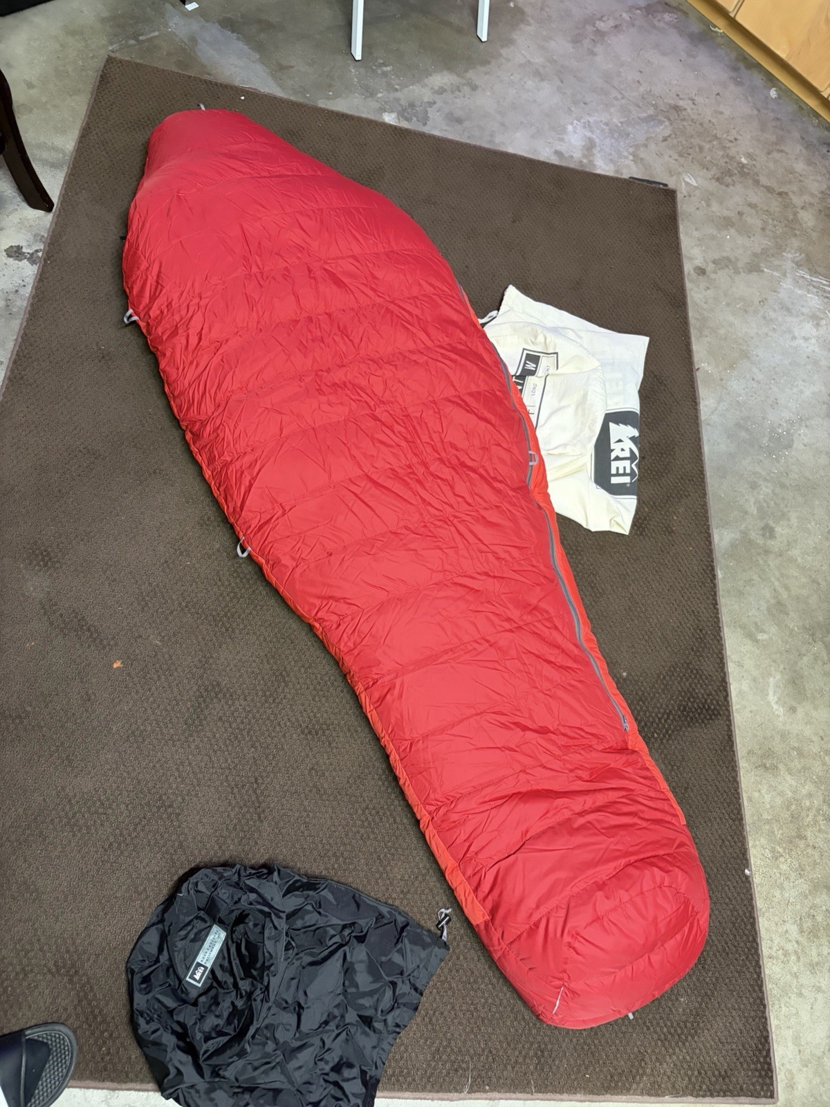 Women’s REI Radiant +10 Down Sleeping Bag Pre-owned Free Shipping