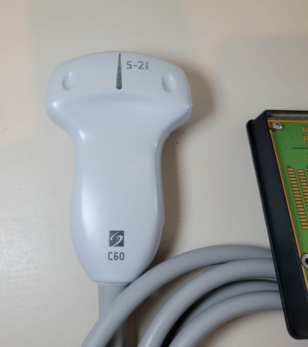 Fujifilm Sonosite C60xp 5-2 MHz Curved Ultrasound Transducer Probe Ref P14561-20