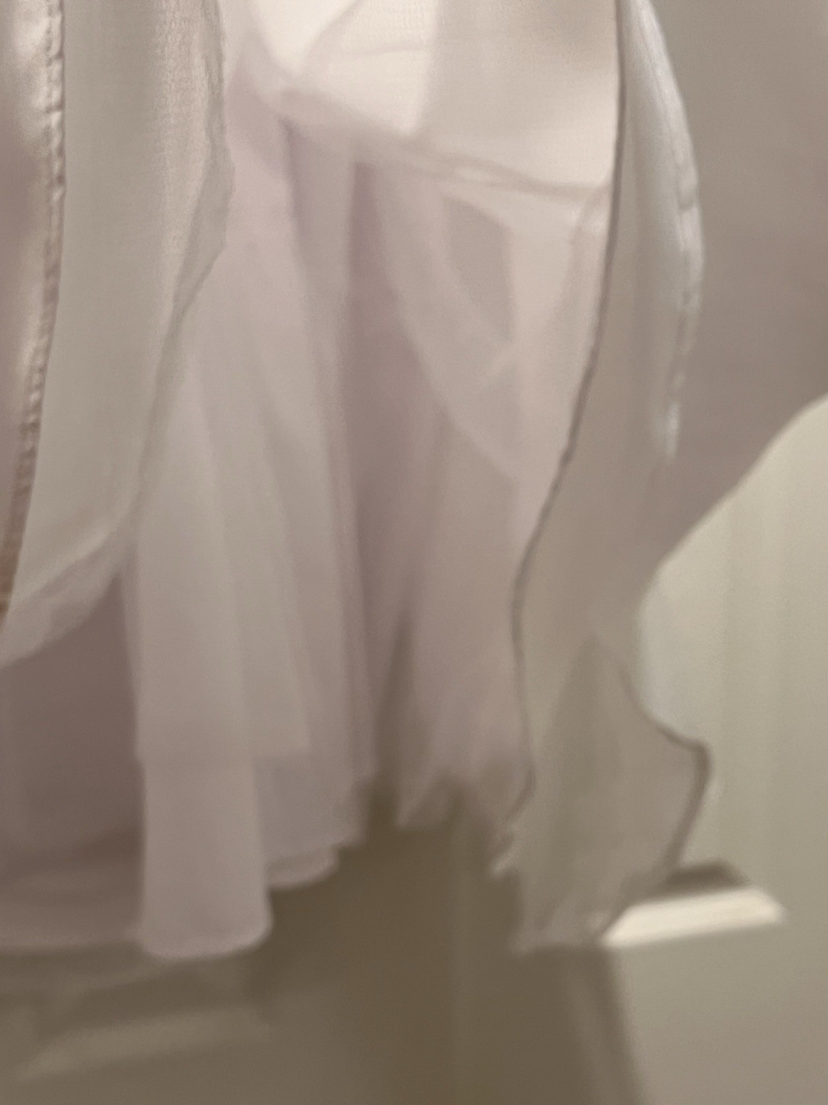 White Communion/Flower Girl Father/daughter Dance Dress Size 8 By Us Angels