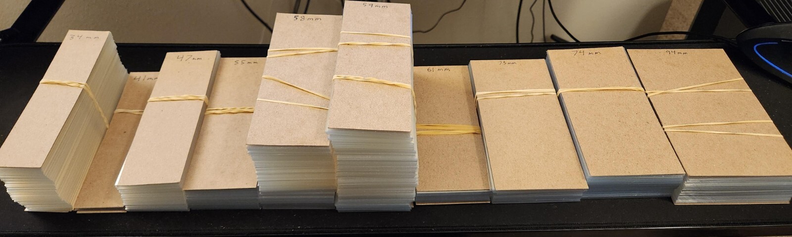 NEW & ORIGINAL Dansco Album Plastic Slides & Inserts