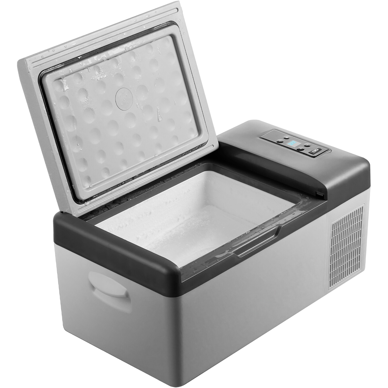 VEVOR 16QT/15L Car Refrigerator Portable Mini Fridge Freezer 12 Volt RV Travel