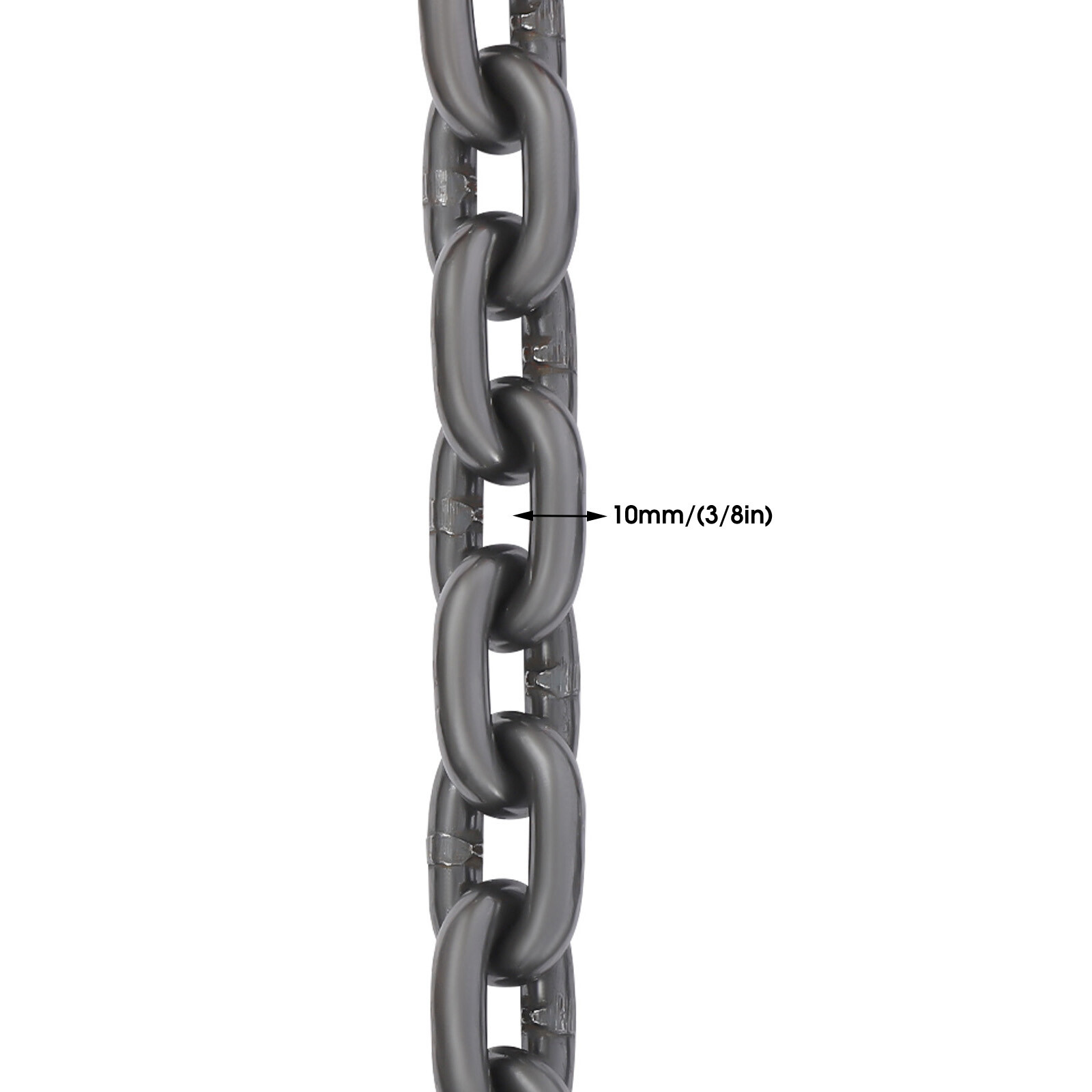 Chain Sling 4 Legs G80 Lifting Chain With Grab Hooks 22046.23lbs 3/8 in x 10ft