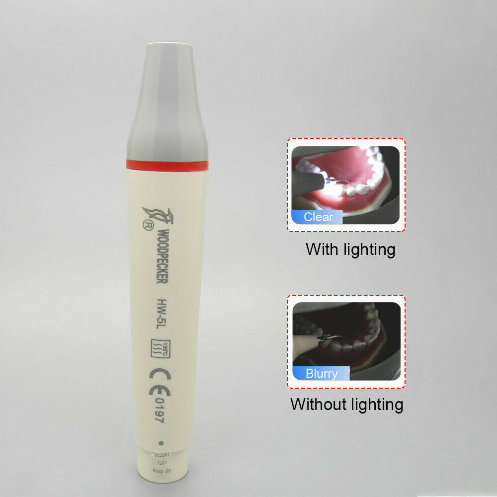 100% Original Woodpecker Dental Ultrasonic Piezo Scaler UDS-P LED Handpiece 110V