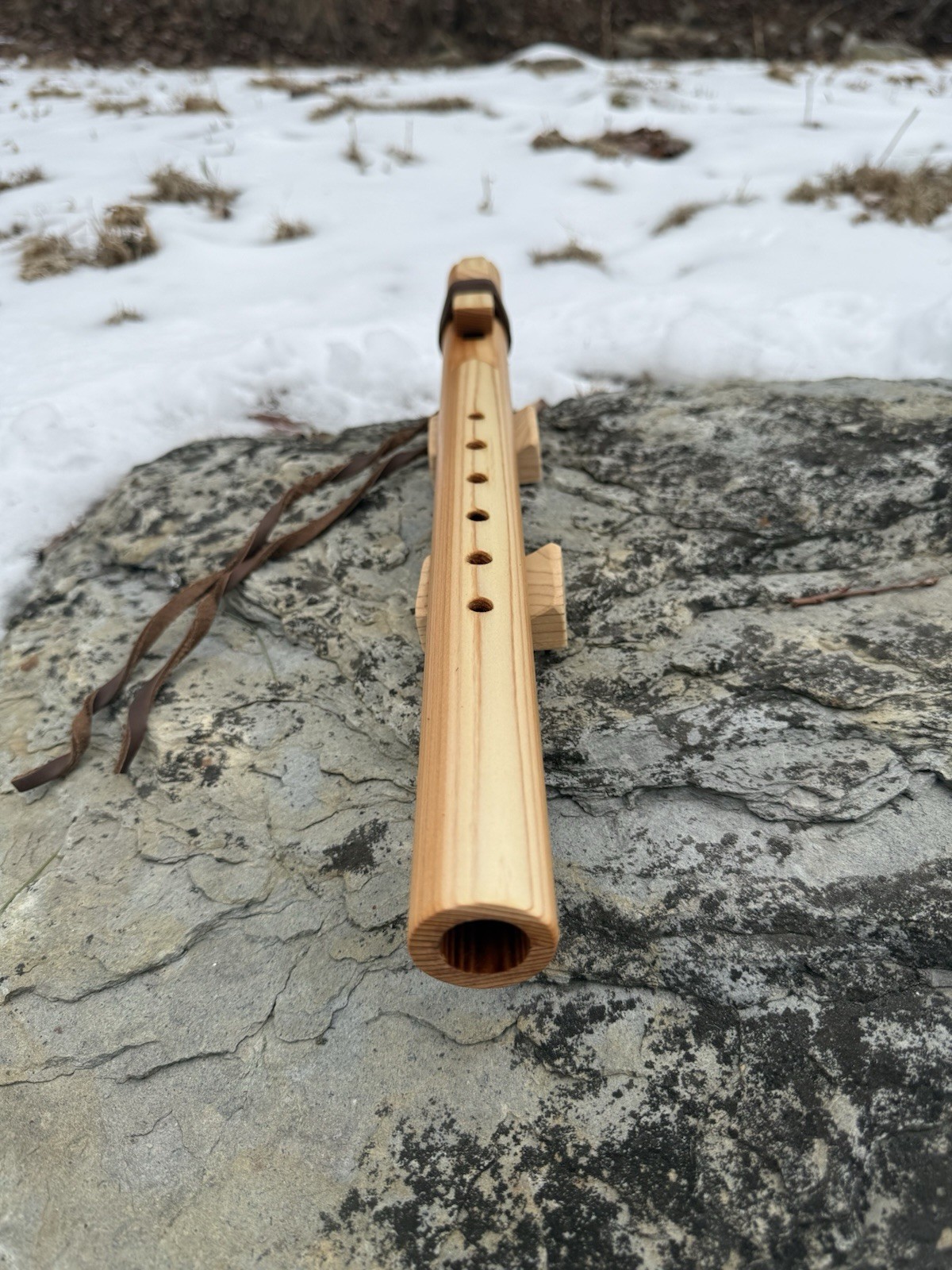 Native American Style Flute | Western Cedar | A Minor | 440 Htz.